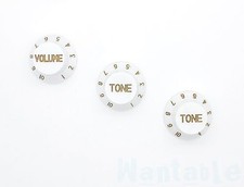 3 White Electric Guitar