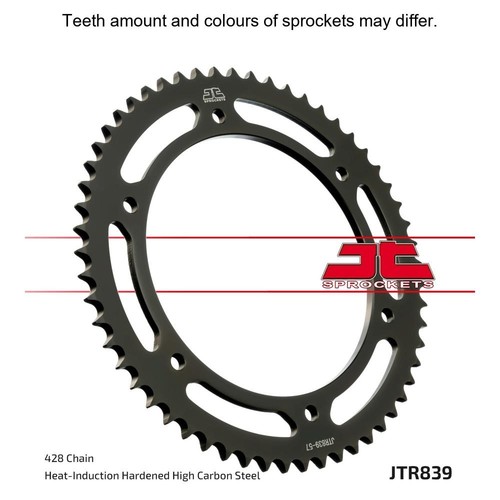 Steel rear sprocket teeth - steel,