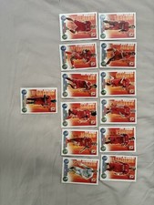 Topps Match Attax 07/08 Red Back X116 Base Card Bundle No Dupes Ranged Condition