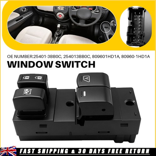 Power window switch assembly - window,