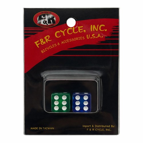 Bicycle dice valve caps - dice,