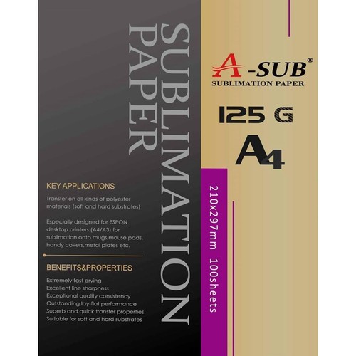 Sub sublimation paper a4 - a-sub,