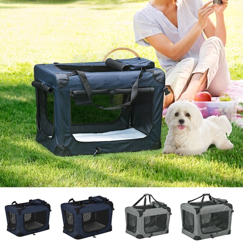 Folding pet carrier bag - bag, soft