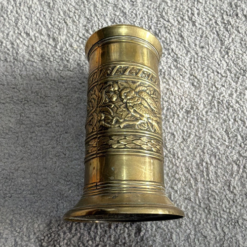 Vintage trench art brass - vintage,