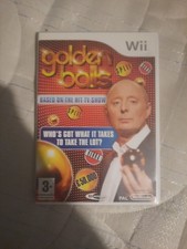 Golden Balls Nintendo Wii Game Complete With Manual Good Condition