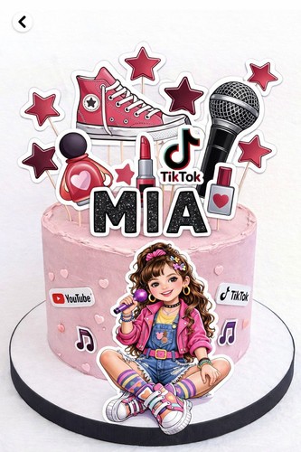Tik tok cake - tik,