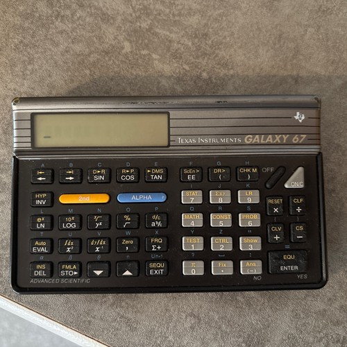 Texas instruments galaxy - instruments, 67