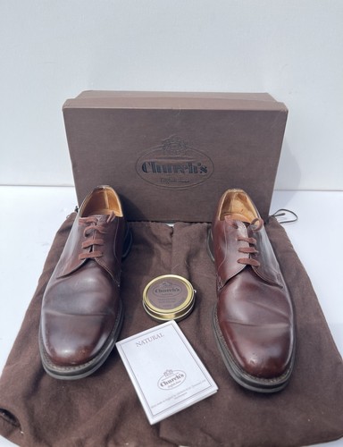 Church men leather derby - leather,