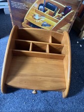 Wooden dresser valet