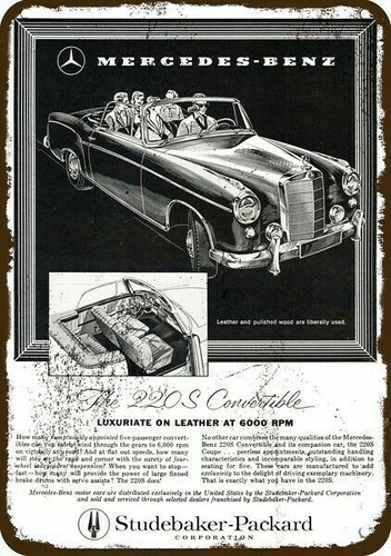1958 mercedes benz 220s - 1958,