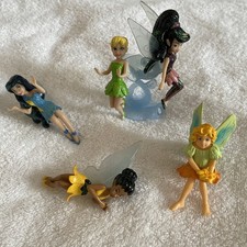 Official  Disney Fairy Figures X 4 +  1 ELC Figures good condition  ( Rare ) 