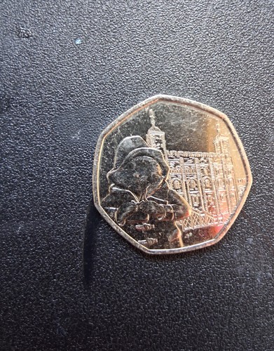 Paddington bear 50p pauls - st,