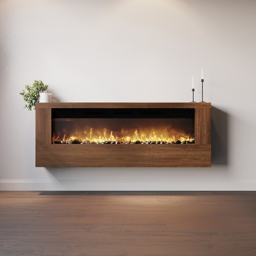 Wall mounted electric - electric, fire