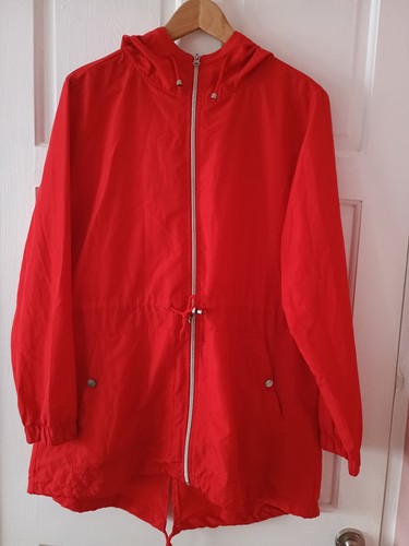 Primark light red raincoat - primark,