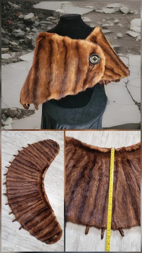 Vintage 1940s real mink - 1940s, $950