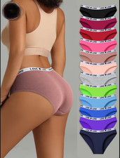 Woman love printed briefs - printed,