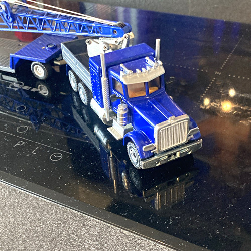 Demag diecast crane truck - demag,