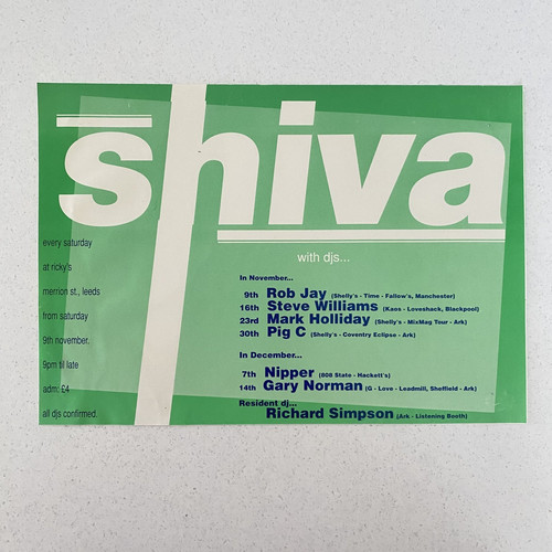 Shiva ricky leeds - at, rave