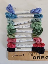 LOT OF 9 Soie d'Alger Silk