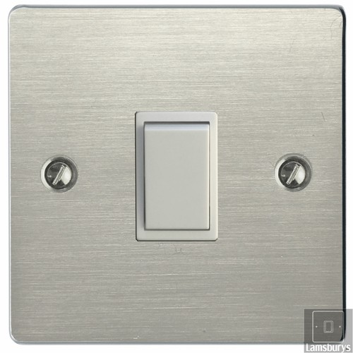 Volex flat brushed stainless - brushed,