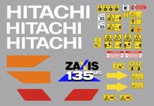 Hitachi ZX 135 US adhesive