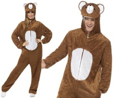 Adult Bear Fancy Dress Costume