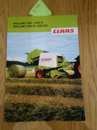 Claas baler rollant 240 - claas,