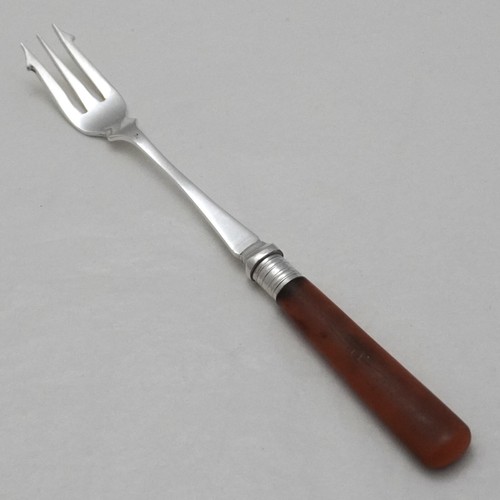 Vintage brown bakelite handle - vintage,