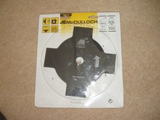 Genuine McCulloch 10 inch brush cutter disc pt 226135B