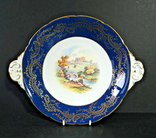 COALPORT Porcelain Plate with