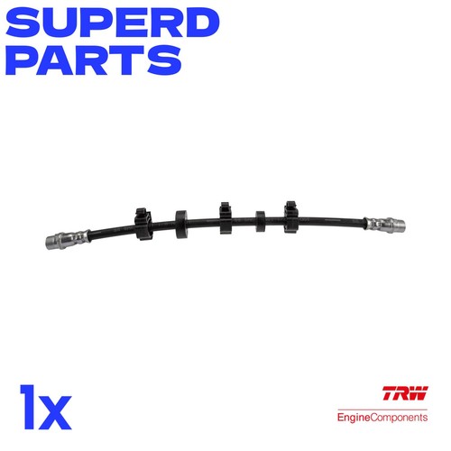 Brake pipe hose - flexible, front