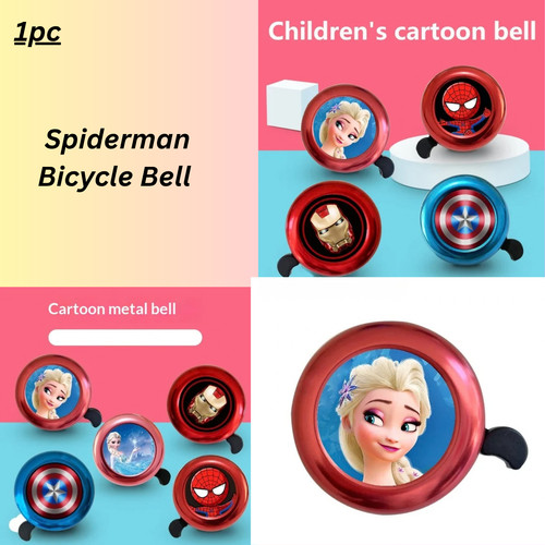 Spiderman bicycle bell bike - bicycle,