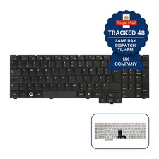 Samsung R530/RV510/R540/R620/P530 Laptop Keyboard UK Layout Black
