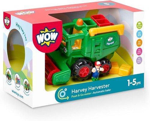 Wow toys harvey harvester - harvey,