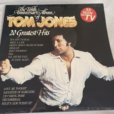 Tom Jones - 20 Greatest Hits (1974 2x Vinyl LP Compilation Album Record - Decca)