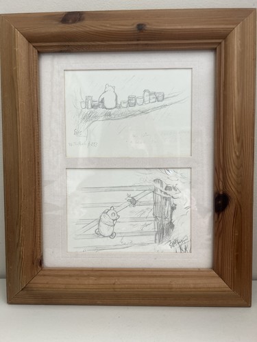 Vintage framed winnie the - the, pooh