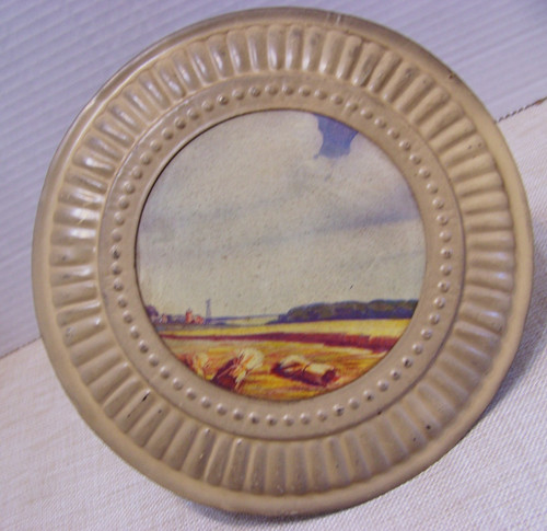Vintage farm scene - scene, decorative