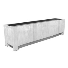 Adezz Trough Planter - Galvanised Steel