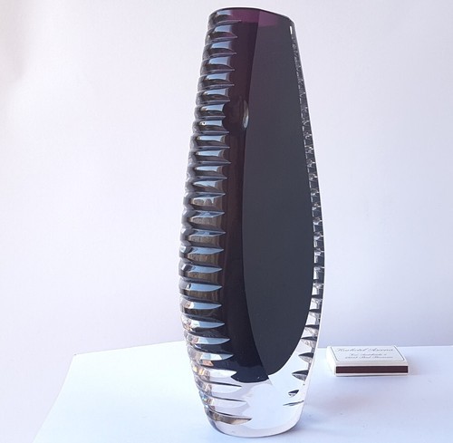 Massive design vase art glass - massive,
