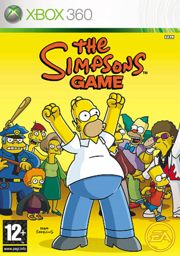 The simpsons game - simpsons,