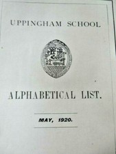 NAMED SCHOOL LIST UPINGHAM