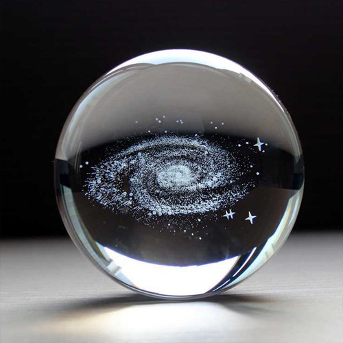 8cm milky way crystal glass - 8cm,