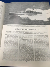 ART DECO ERA  SHIPPING MAGAZINE - ARTICLE  MTB  CMV  MOTOR TORPEDO BOATS  RUSSIA