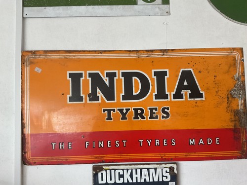 Vintage signs original enamel - signs,