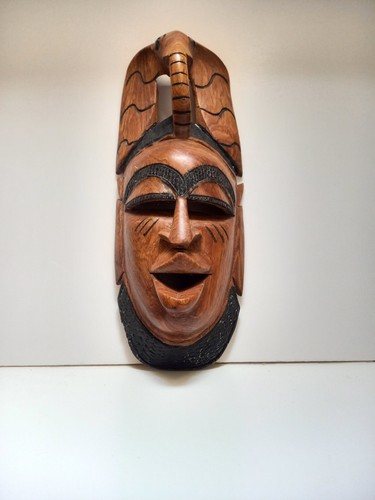 Vintage hand carved tribal - vintage,