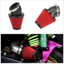 Red 48mm Air Filter Pod 45