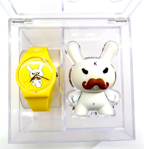 New swatch kidrobot - new, ski