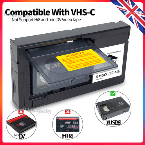 Vhs vhsc tape converter - vhs,