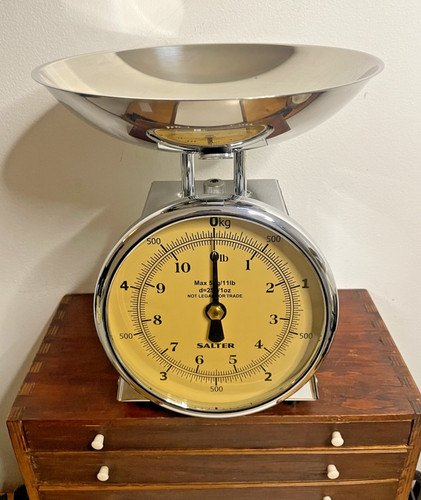 Vintage salter kitchen scales - vintage,