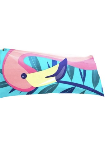 Pink flamingo towel quick dry - towel, quick-dry